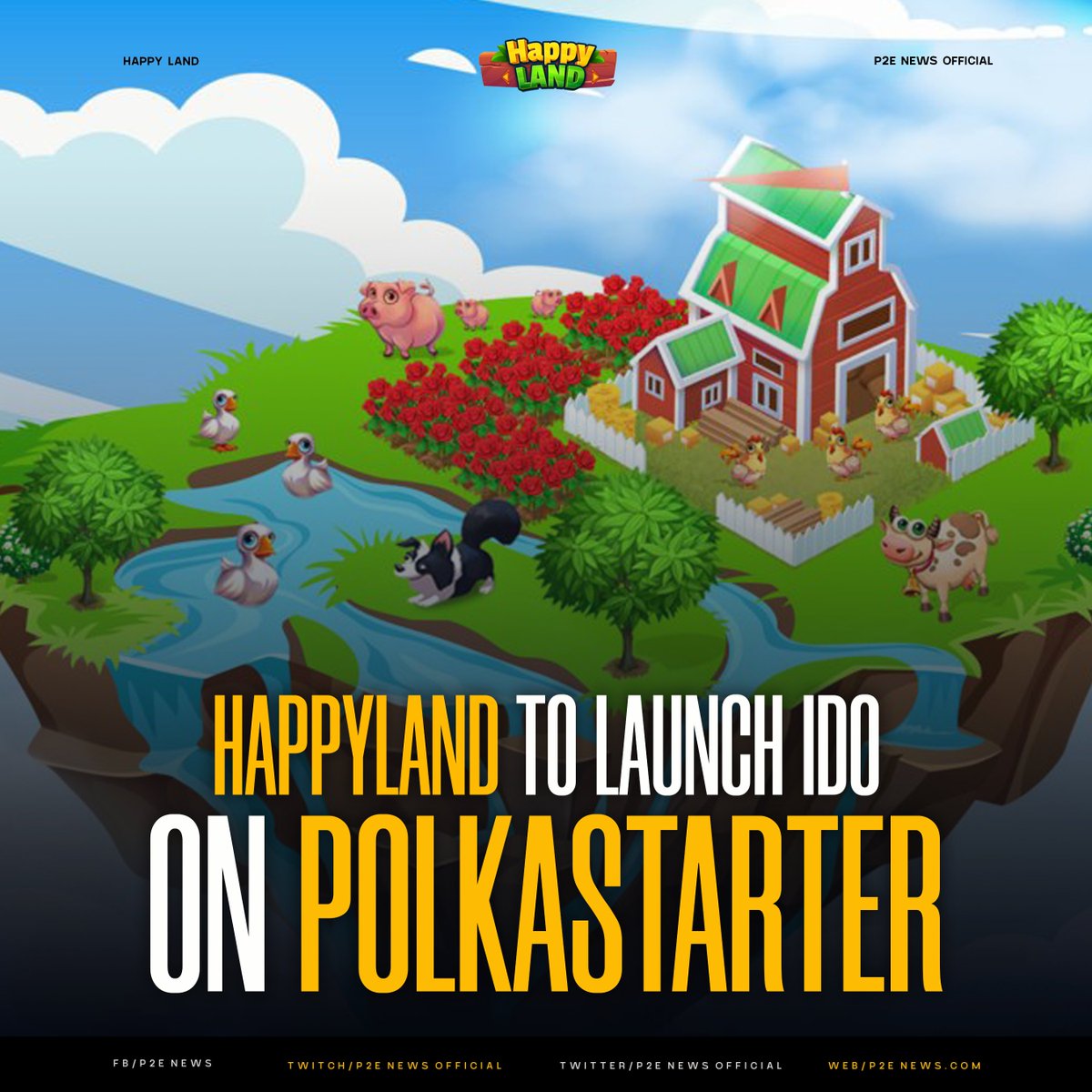 P2ENewsOfficial's tweet photo. Is this finally the GOOD farm game we have been waiting for? Their IDO launches on Dec 8th! This is going to be interesting! 😍

More Details Here: https://t.co/K9mFfH9Nnm https://t.co/BgCleO0i4d