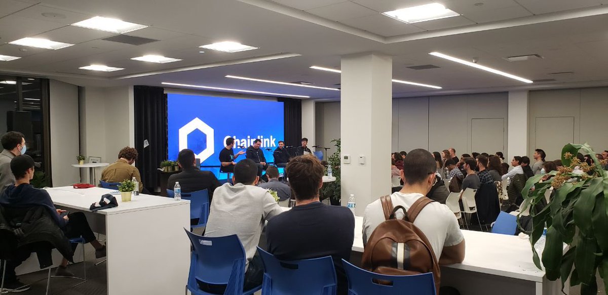 Manta Network (🔱,🔱) (@mantanetwork) on Twitter photo Our core contributor had an amazing evening chatting about multi-chain with <a href="/chainlink/">Chainlink</a>’s <a href="/PatrickAlphaC/">Patrick Collins</a> , <a href="/MoonbeamNetwork/">Moonbeam Network</a>’s <a href="/derekyoo/">Derek Yoo</a>, and <a href="/Clipper_DEX/">Clipper🏴☠️</a>’s <a href="/MarkLurie/">Mark Lurie 🏴☠️</a>
Can’t wait to do it again! Our core contributor had an amazing evening chatting about multi-chain with <a href="/chainlink/">Chainlink</a>’s <a href="/PatrickAlphaC/">Patrick Collins</a> , <a href="/MoonbeamNetwork/">Moonbeam Network</a>’s <a href="/derekyoo/">Derek Yoo</a>, and <a href="/Clipper_DEX/">Clipper🏴☠️</a>’s <a href="/MarkLurie/">Mark Lurie 🏴☠️</a>
Can’t wait to do it again!