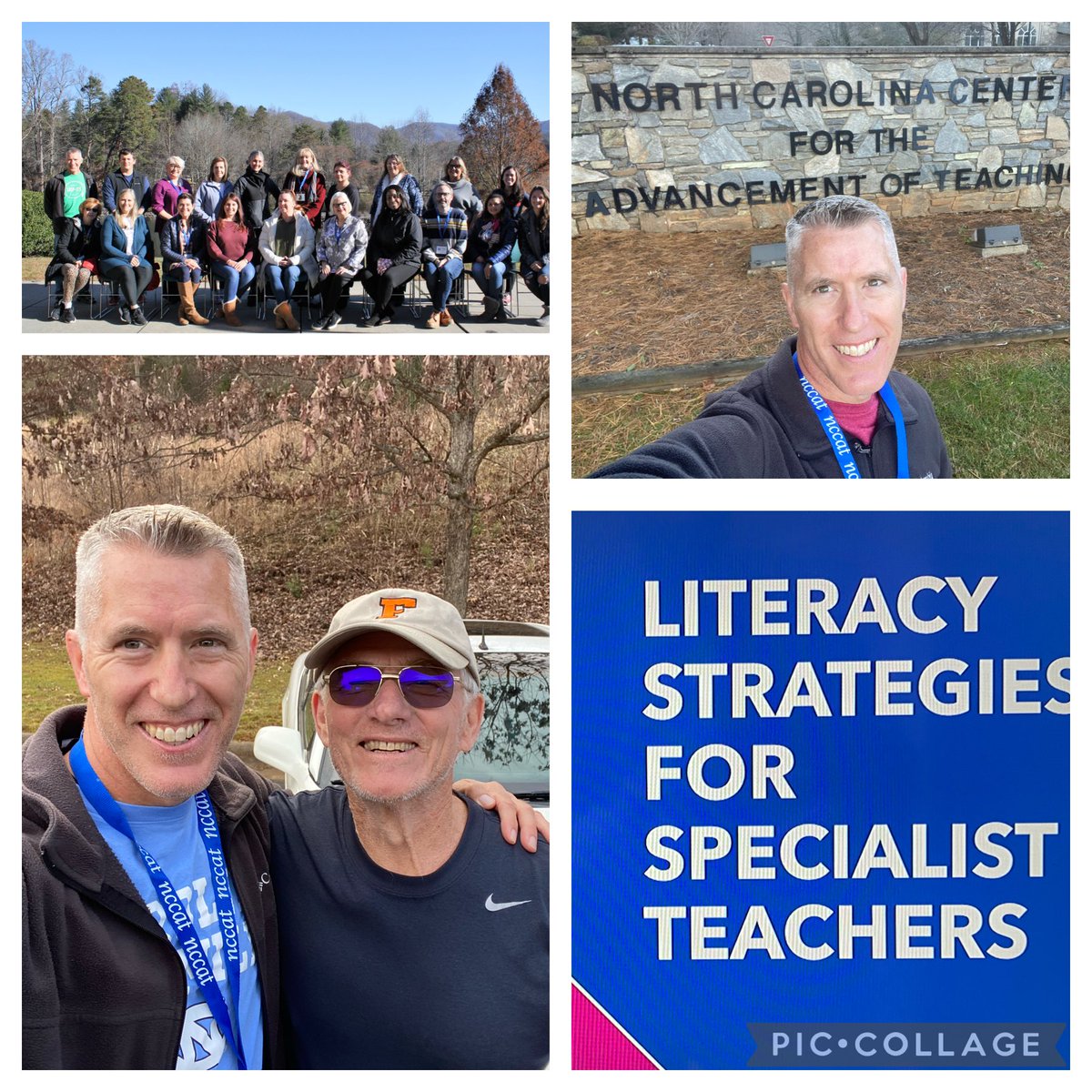 Great learning &amp; awesome fellowship ⁦<a href="/NCCATNews/">NCCAT News</a>⁩ this week. Special thanks to Gin Hodge for her expertise and leadership in explaining the science of reading to us. Got to reconnect with my childhood PE Teacher, Coach Proffitt.