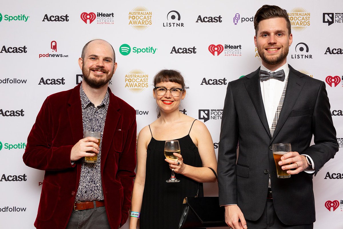BradyHeywood's tweet photo. Very excited that our #podcast series 'Rethinking Safety' won Silver in the Best Branded Content Podcast category at the @AusPodAwards last night! ⚠🥈
 
Huge thanks to the hard work of @jackgtraynor and @AdamJaffrey of @wavelengthcreat.

Listen at https://t.co/KDgNoiQpHq https://t.co/dWgp8ZMMCR