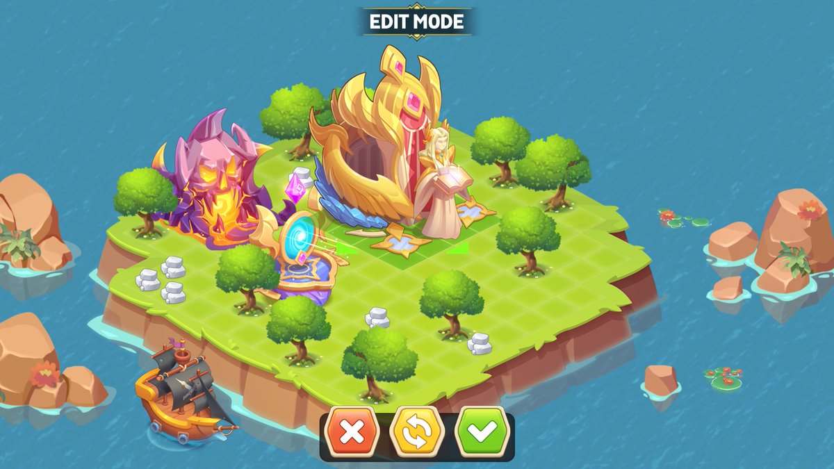 ElpisBattle's tweet photo. 🤏99% of players in private beta version haven't explored this feature. 
😎Players can customize their in-game lands through ⭐EDIT MODE⭐
This feature, in the future, will allow users to craft their own lands 🏞🏕

Wanna to try Beta Test, register here:
https://t.co/pmTkinTTDz https://t.co/jplnMd3fxU