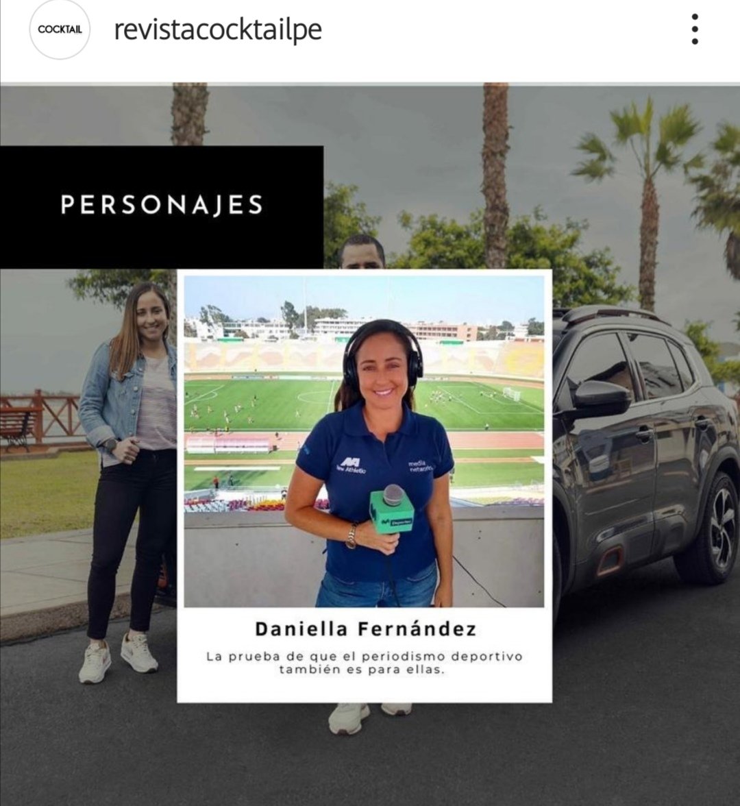 danifernandezva's tweet image. Gracias a a la revista  Cocktail por la entrevista y a @CitroenPeru por la oportunidad de poder contar más de mi con los #CëTalks 
Acá la nota 
cocktail.pe/daniella-ferna…