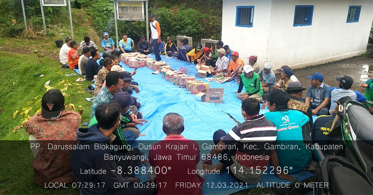 KorsdaGenteng's tweet photo. Bersyukur &amp; bersedekah bersama HIPPA peringati 79 the hr Bakti Pu dan bubak sawah berharap @BWI Lohjinawi Toto tentrem
@priambod  @ipukfdani  @PengairanBwi https://t.co/EKxE3zGJaX