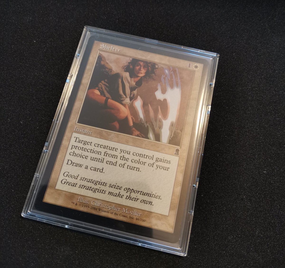 anzaihd's tweet photo. コレクターとして欲しかったものを手に入れた!!
#mtg
#christophermoeller
#shelter https://t.co/wRYPsSNwkY