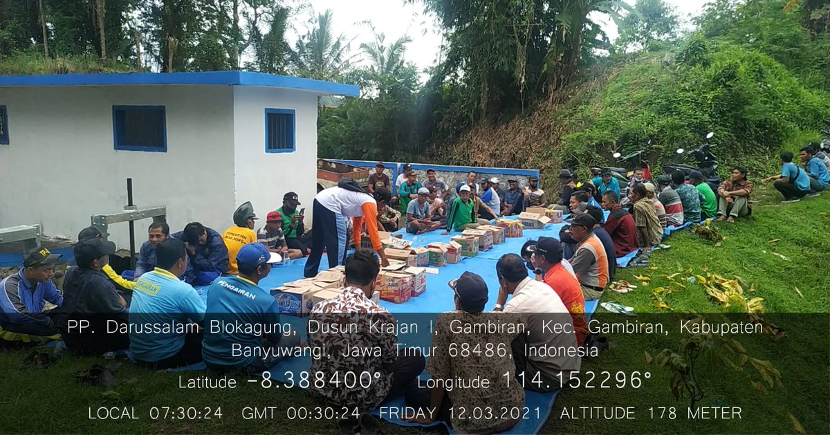 KorsdaGenteng's tweet photo. Bersyukur &amp; bersedekah bersama HIPPA peringati 79 the hr Bakti Pu dan bubak sawah berharap @BWI Lohjinawi Toto tentrem
@priambod  @ipukfdani  @PengairanBwi https://t.co/EKxE3zGJaX