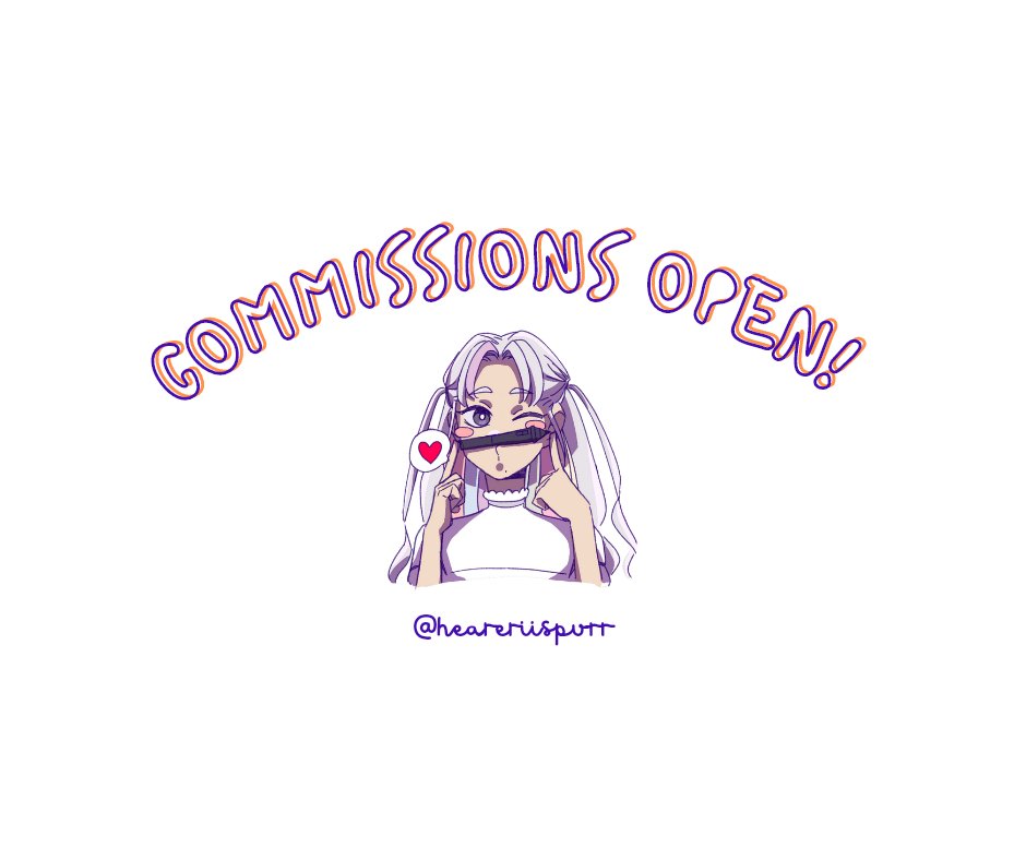 heareriispurr's tweet photo. hello it's erii, and my commissions are open! 🤍✨

i'm earning to buy a new laptop and to help my fam's expenses. if u like my art style, do dm me here on twt and say your requests!

thank you and hope u have a great day 🤍💜😘 https://t.co/De5sRuVZ76
