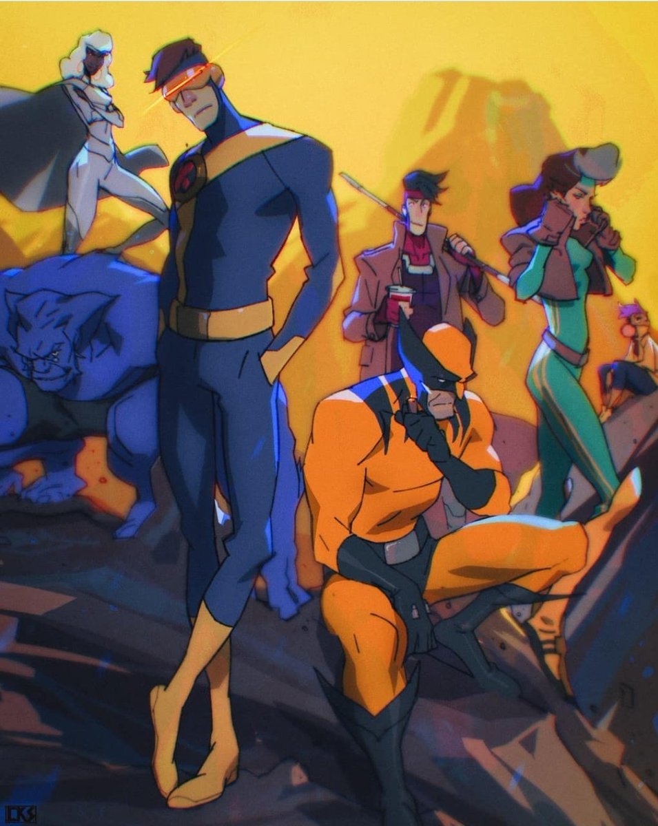 RPHutch1975's tweet image. X-Men animated by Coran Kizer Stone