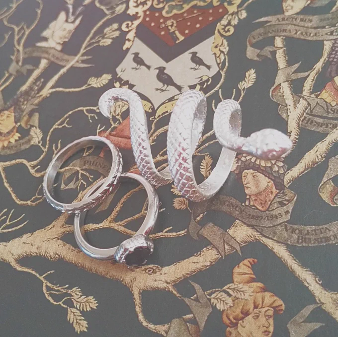 H&amp;Mにてスリザリンなリングを手に入れた🐍 