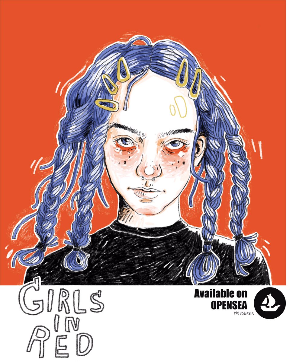 Girl in Red #03
Available on Opensea
Let’s check it out! opensea.io/assets/0x495f9…
Socializing is hard…

#girlinred #NFTs #nftcollector #NFTcollection #NFTCommunity #NFTTHAILAND #NFTJapan #opensea #noideasir