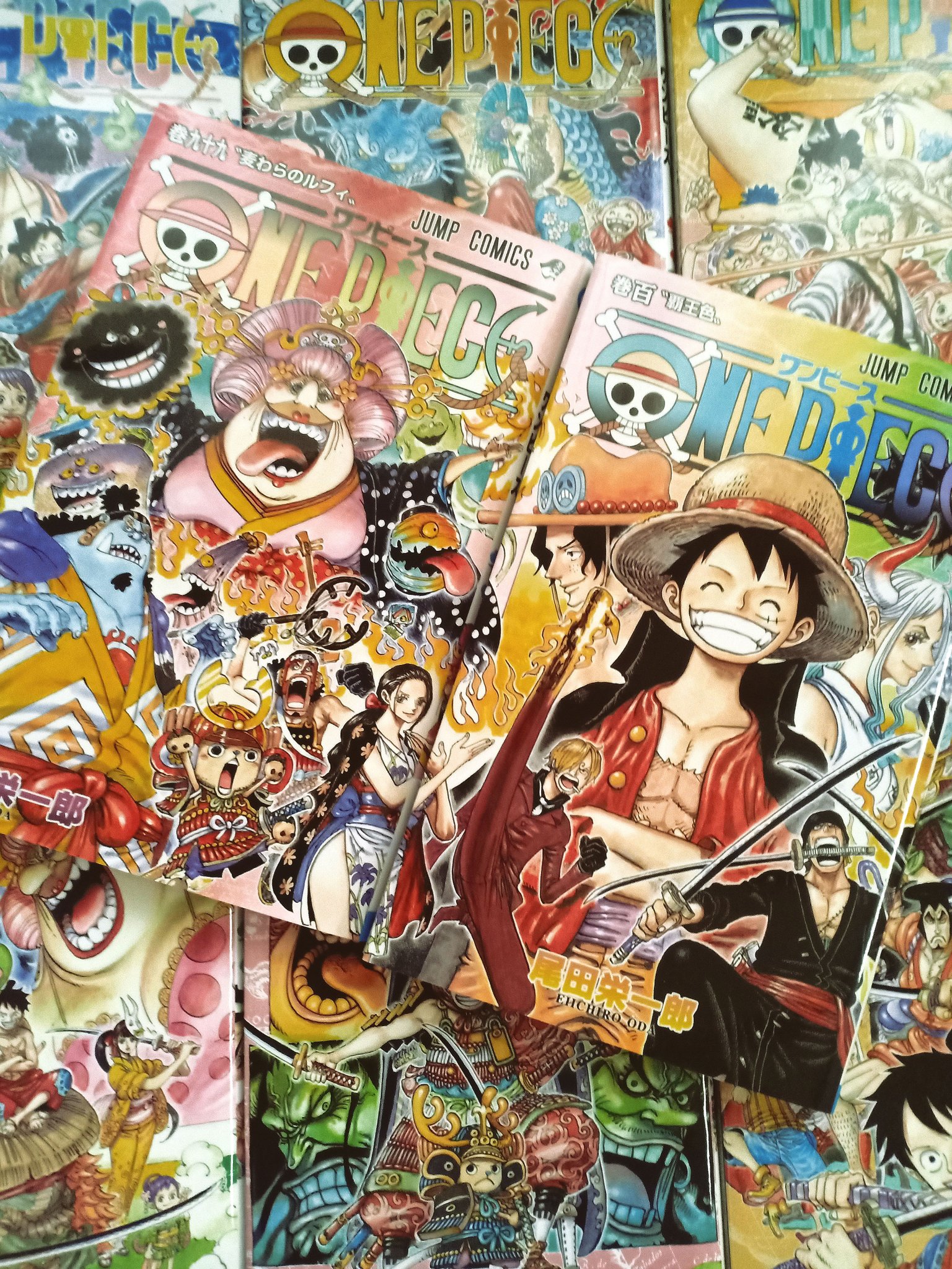 One Piece スタッフ 公式 Official 本日発売 コミックス101巻 ついに つながりました コミックス99 101巻 激昂する鬼ヶ島決戦もお見逃しなく ちなみにワンピース マガジン Vol 13の付録に つながってるポスターついてます