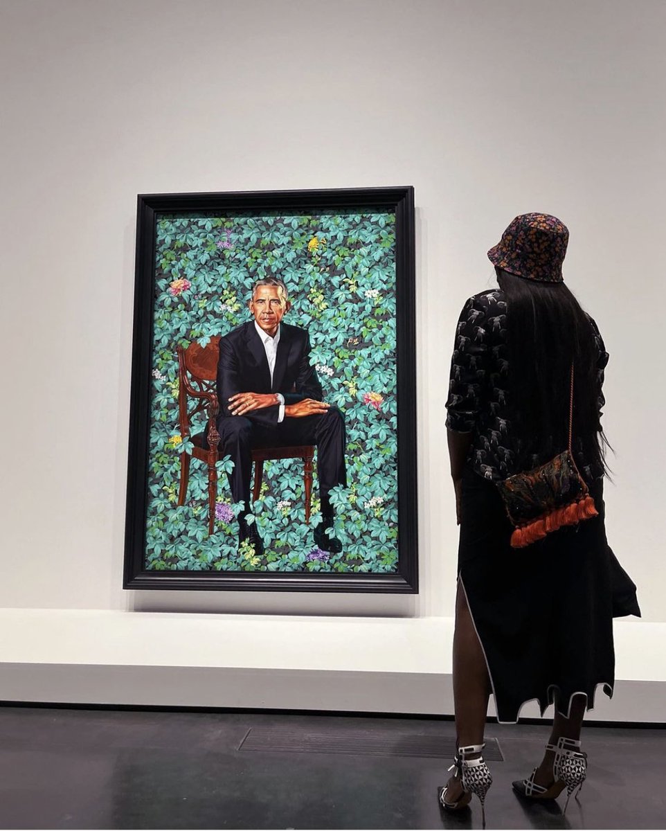 If you’re in LA & want to see the #ObamaPortraits & the #BlackAmericanPortraits & anything else currently on view @LACMA send me a DM. I have 2 all-access passes as a Member of LACMA. It was an incredible experience and I’d love to gift 2 people on my TL.