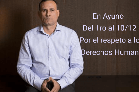 "De nuestra unidad depende la fuerza de nuestra lucha"

José Daniel Ferrer Garcia desde celda de aislamiento de prisión Mar Verde. 26/11/21. Segundo día en ayuno por el respeto a los Derechos Humanos.