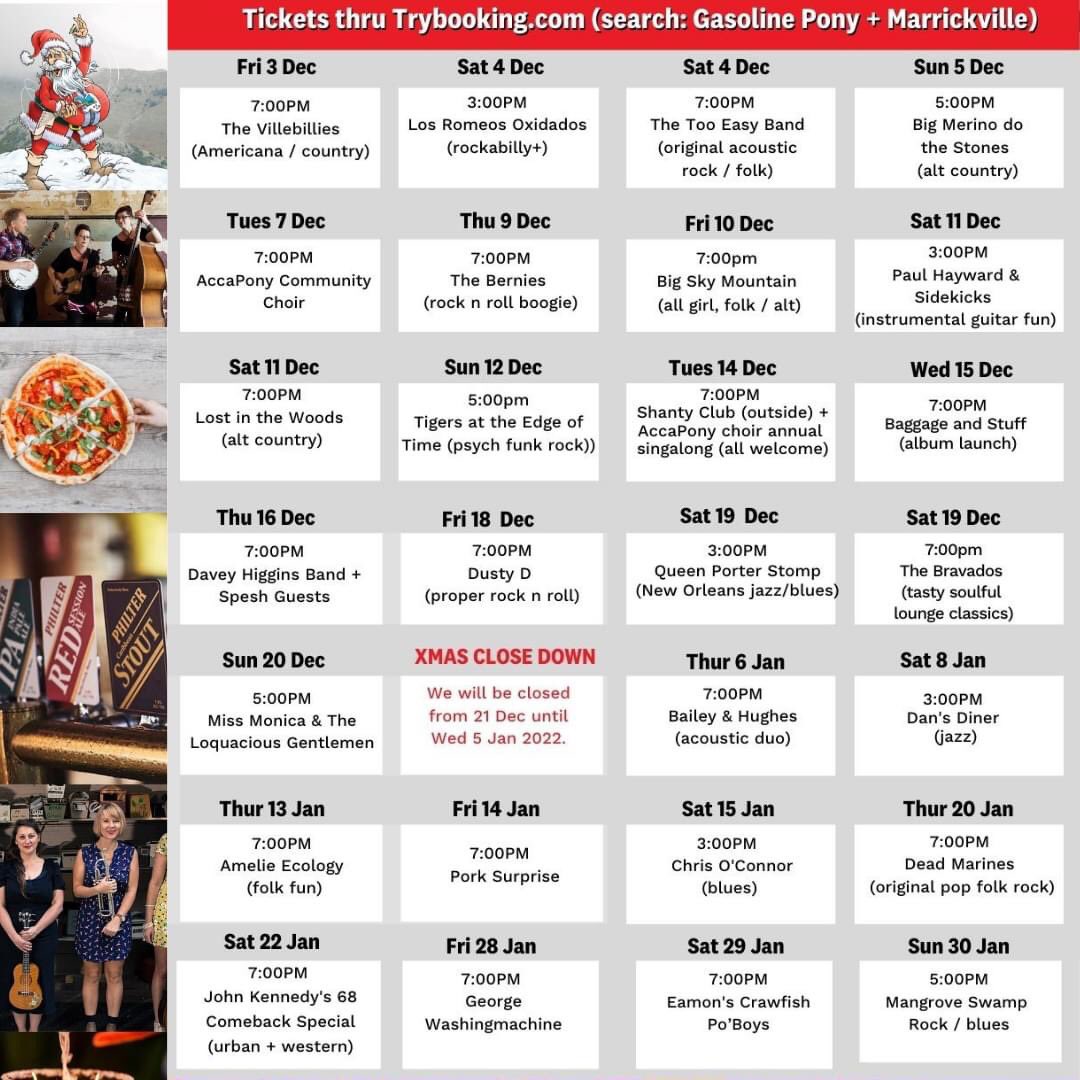 Here’s what’s shaking at the Gaspo. Come on down. #livemusic #smallbar #sydneyinnerwest #cocktails #craftbeer