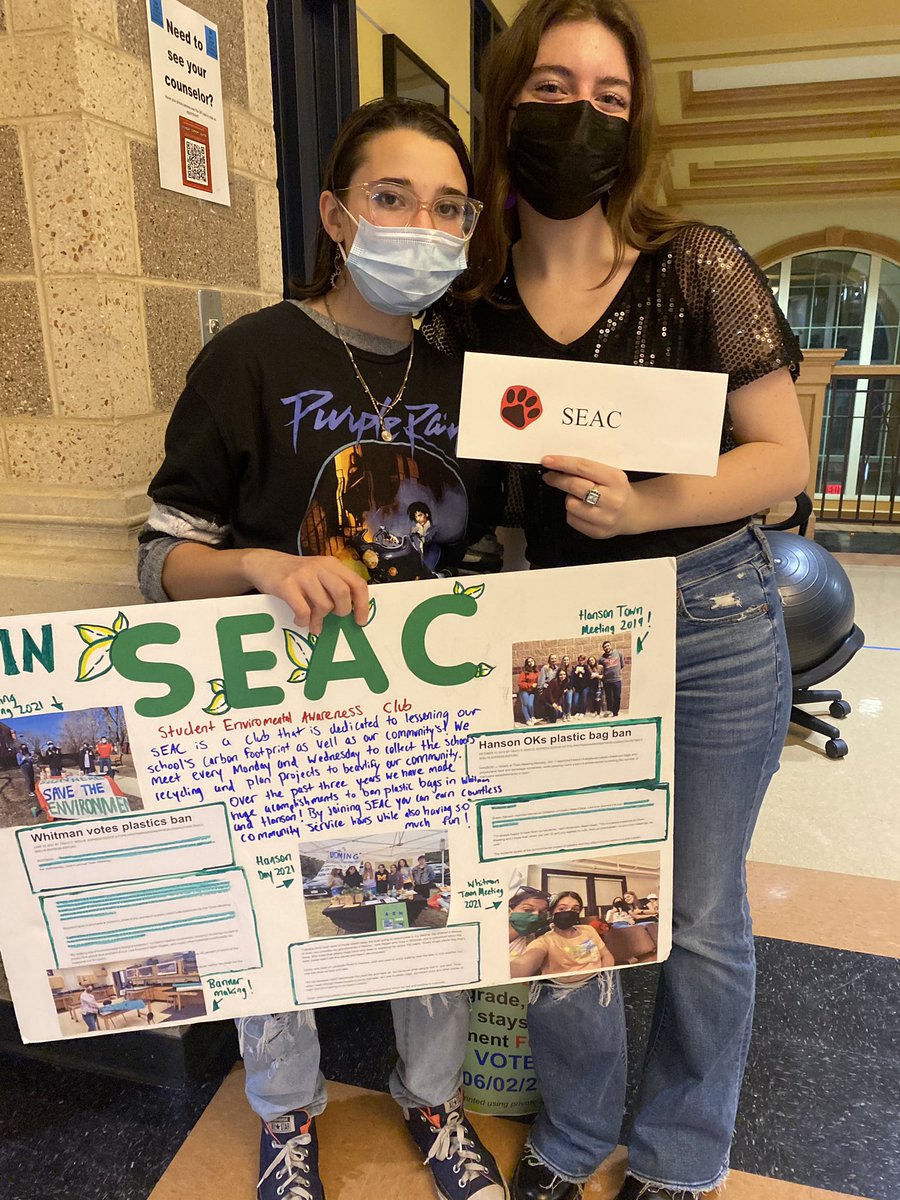 SEAC at 8th grade orientation! thank you to those who volunteered tonight 🥰