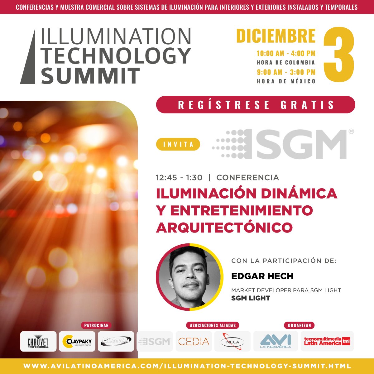 e__hec's tweet photo. 🤓Nos vemos mañana para charlar de diseño de iluminación, arquitectura y entretenimiento, registro : https://t.co/WzodXz5Wd2 💡 https://t.co/PNIEoacMVQ