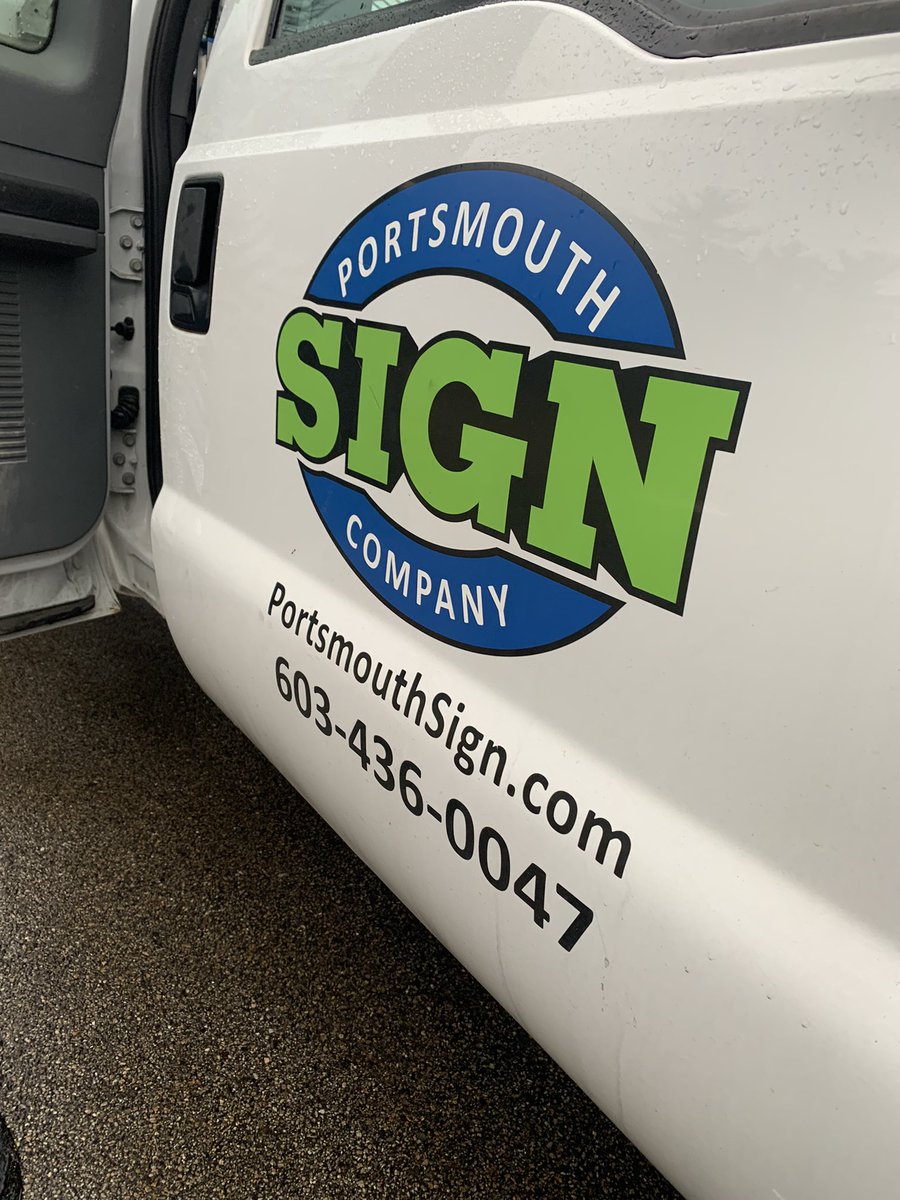 NHPublicTV's tweet photo. Many thanks to Joe and Casey from Portsmouth Sign Company, #NHPBS is sporting a new sign! Expert tradesmen making it happen - they can do anything! ๐จ๐๐๐๐ช๐
Want to learn more about trades? Check out https://t.co/g1b2zJiAiU
#trades #IBuildNH #grateful https://t.co/wKI2GKXKXn