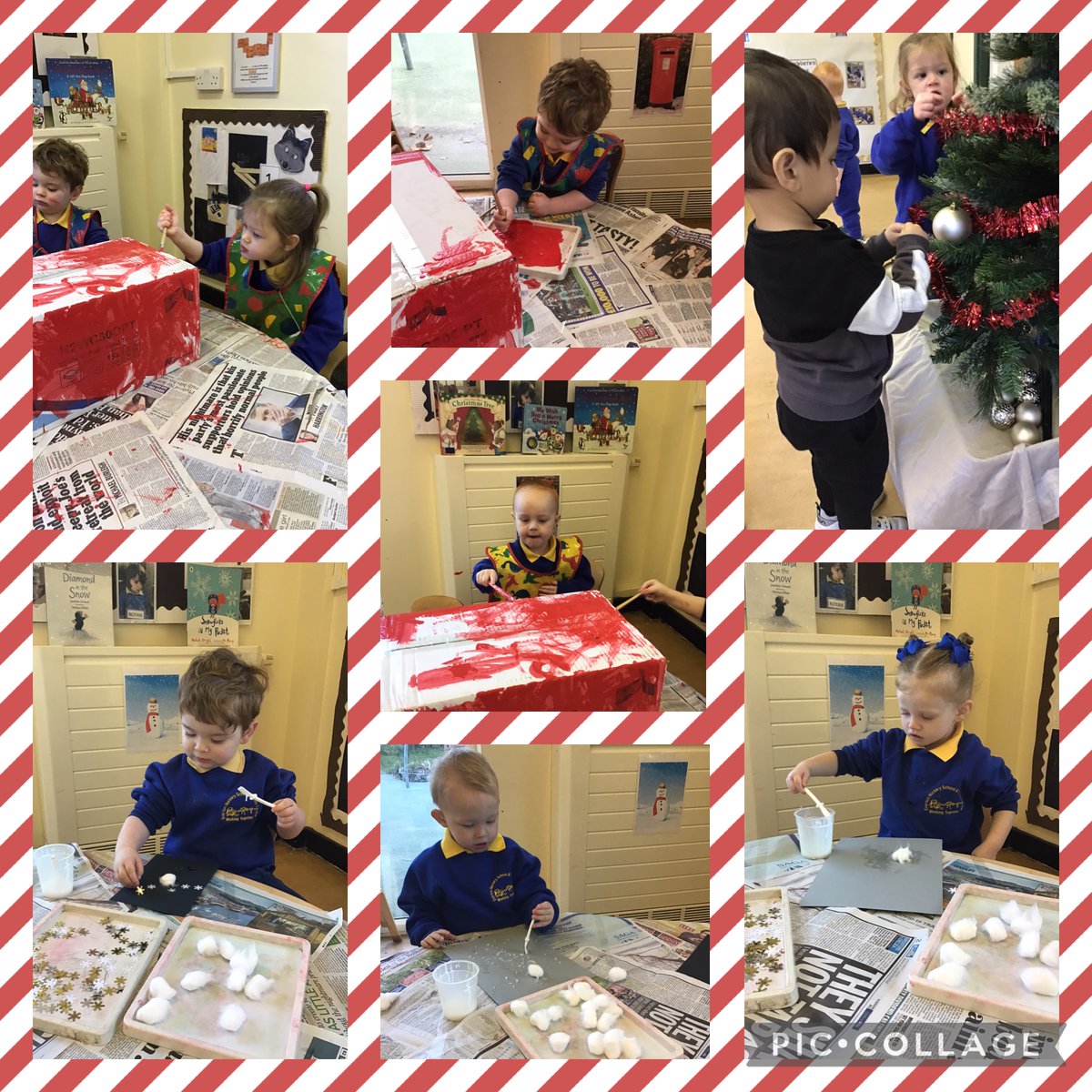 EvertonNursery's tweet photo. ”The most wonderful time of the year” Heyworth class expressing their creativity and imagination but most importantly having fun. #HeyworthClass #ExpressiveArtsandDesign #Imagination #Creativity #UnderstandingtheWorld #EYMatters #EYTalking #EarlyYears #EYFS https://t.co/bbjcGfrfq7