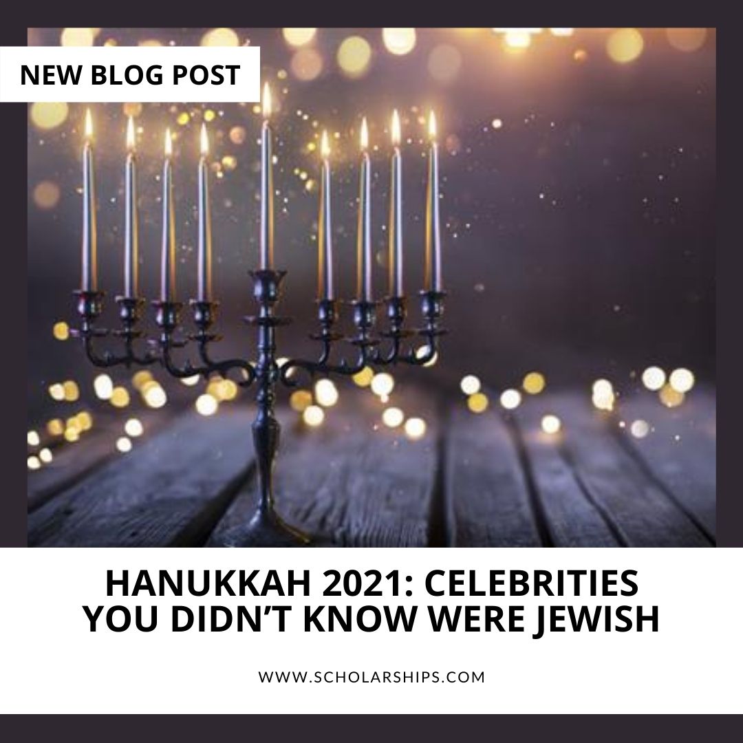 Scholarshipscom's tweet photo. Adam Sandler paved the way in bringing the celebration of Hanukkah to the forefront of pop culture with his famous “Hanukkah” song debut in 1994. You may be wondering which celebrities are observing Hanukkah this year! https://t.co/cEMRtwOhQ1
#jewishstudent #hanukkah https://t.co/sBDvY1XYr9