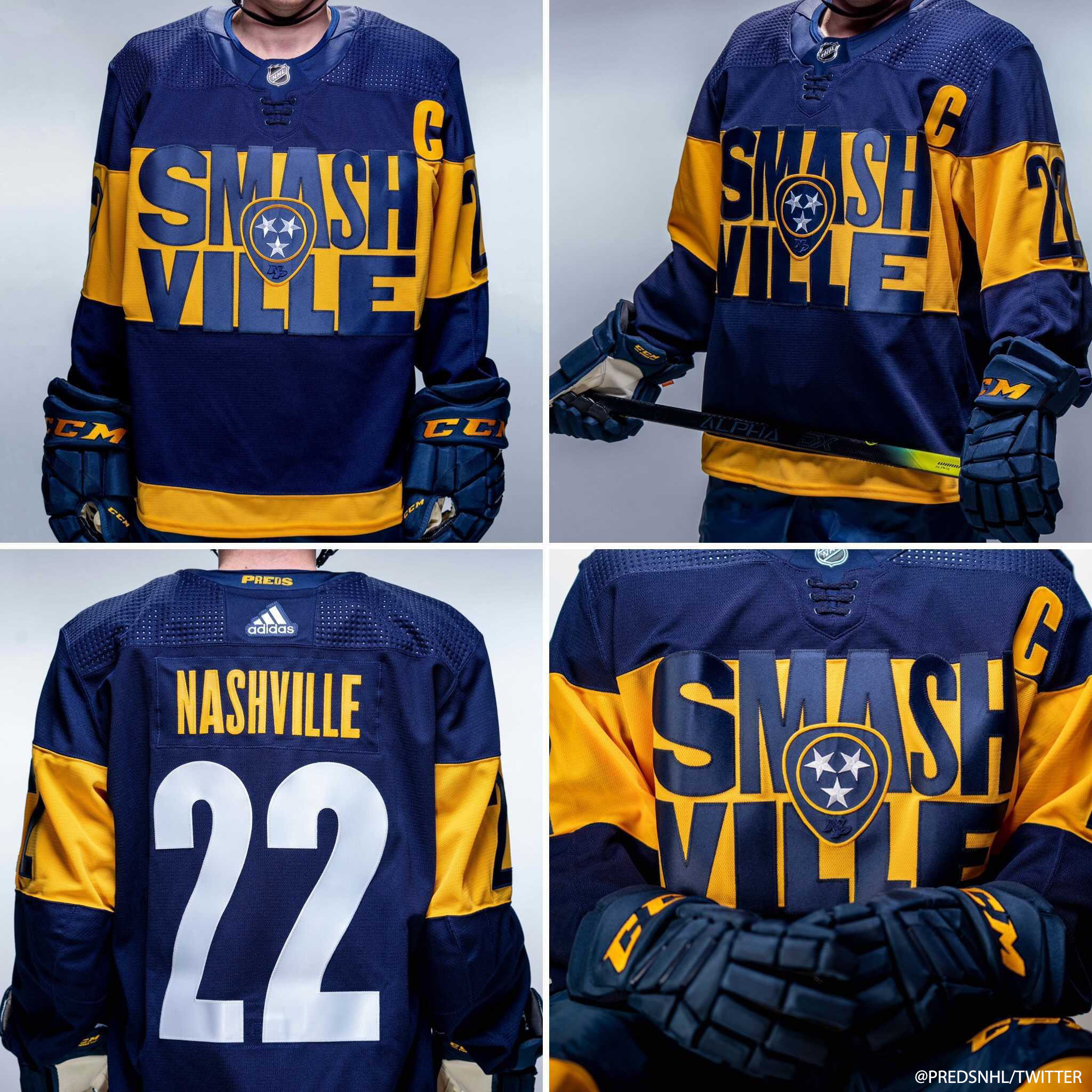 Nashville Predators NHL Stadium Series jersey revealed