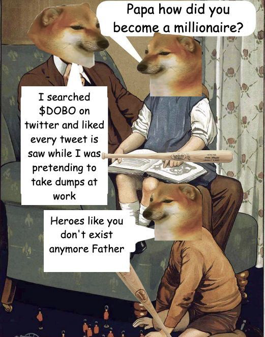 SomeCrypt0Guy's tweet photo. Who knew getting rich was so easy?

#DogeBonk $dobo #BSC #BSCGems #100xGems #BTC #Altcoins #memecoins #memes #cheems #doge #shib #floki #safemoon https://t.co/HvJpjx2cGs