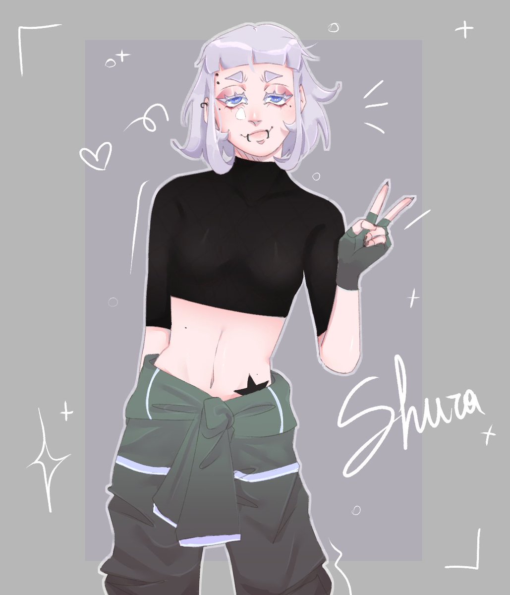 sksavestheworld's tweet photo. miren pa' que vean que aún dibujo, tomen una Shura, nenita mecánica que hice para @HelltownRP https://t.co/r0m2OSrjIV
