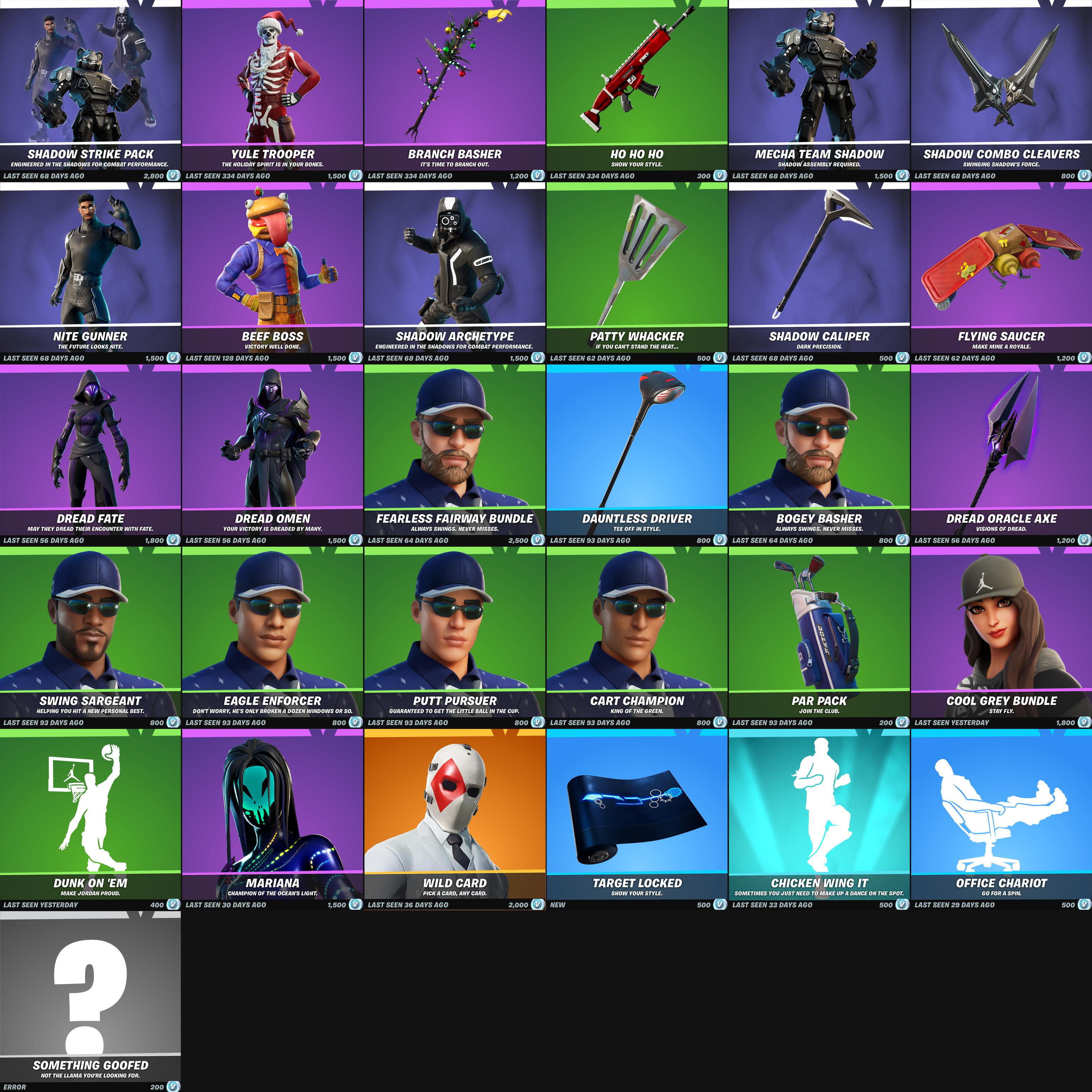 Max - Fortnite Leaks &amp; Info on X: &ldquo;🛒 #Fortnite Item Shop Reset 