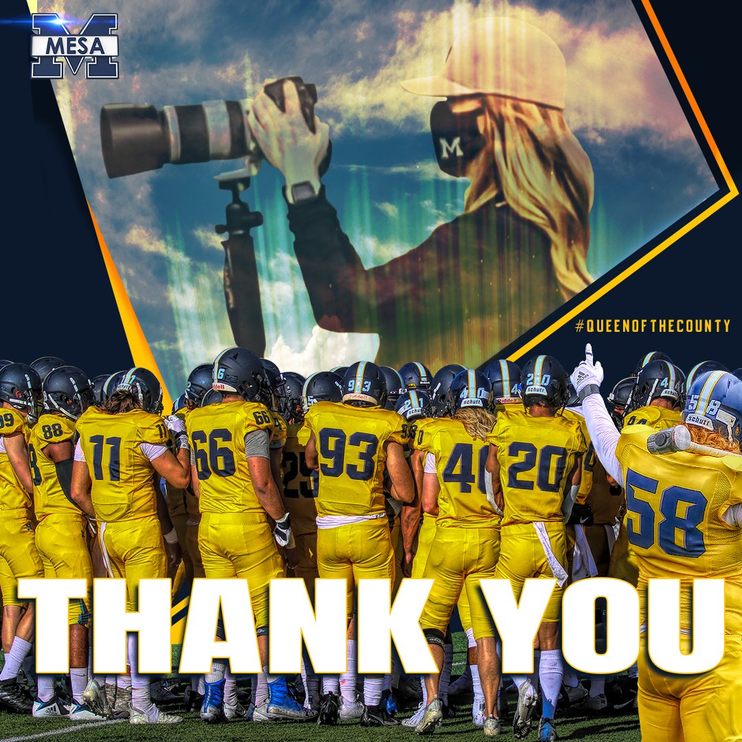 SDmesafootball's tweet photo. We want to thank our team photographer @Nicole2Noel for all of her amazing work this season! You are a #NextLevelPhotographer and we are grateful to have you as part of our family. #undeniable @BallCoachGW @sdmesaathletics @EC_Preps_SD @SDFNLMagazine @scfafootball @SanSpotlight https://t.co/L640BHg2dm