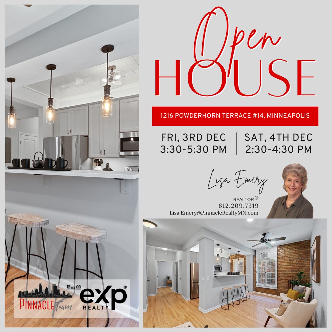 PinnacleTeamUS's tweet photo. We are having Open House Friday and Saturday!

#OpenHouseMN #MinneapolisMN #PinnacleTeamMN #EXPRealty #ForSaleMN #LisaEmeryRealtor https://t.co/IRJfkm5O4R