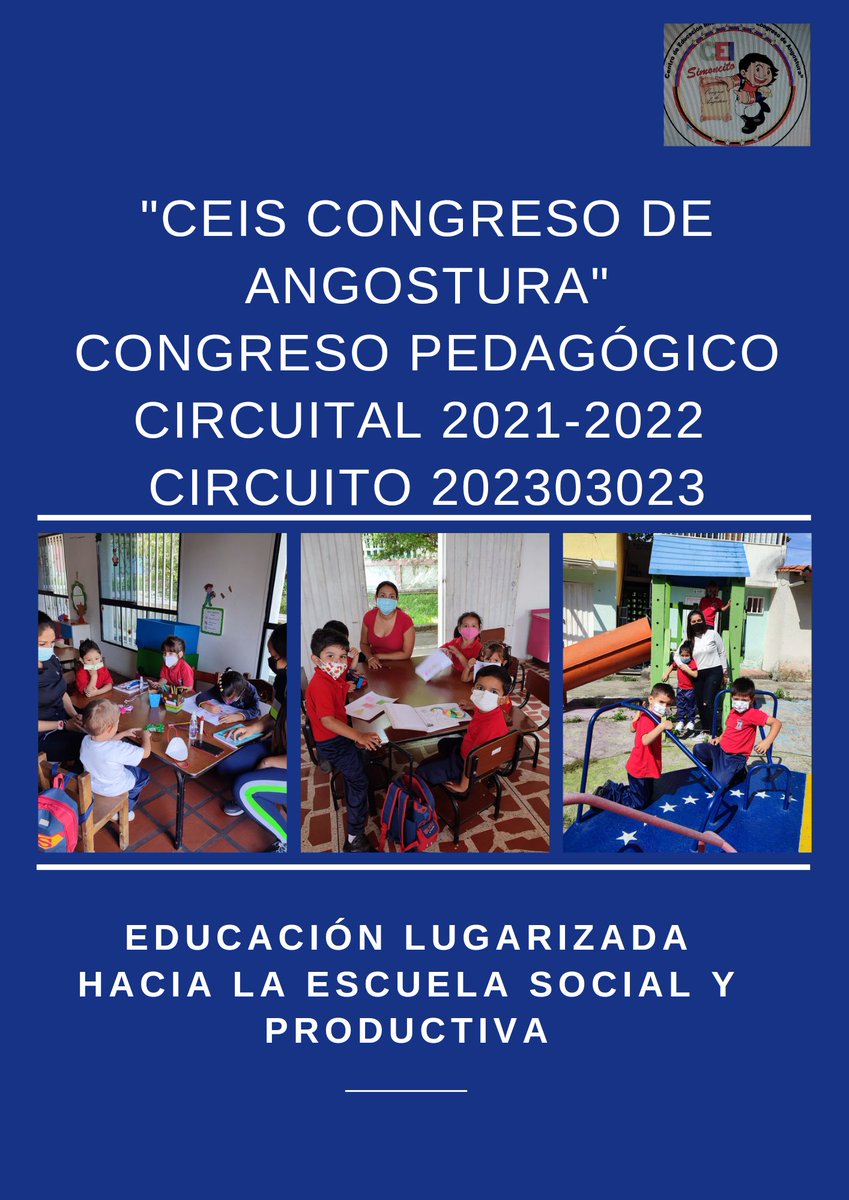 Se da inicio al congreso pedagógico <a href="/supervisionZET1/">SupervisionZET</a> <a href="/charlychaves/">Charly Rojas Chaves</a> @ZonaEducTachira <a href="/Div_Ini_Pri_Esp/">Divi. de Niños y Niñas ZET</a>
