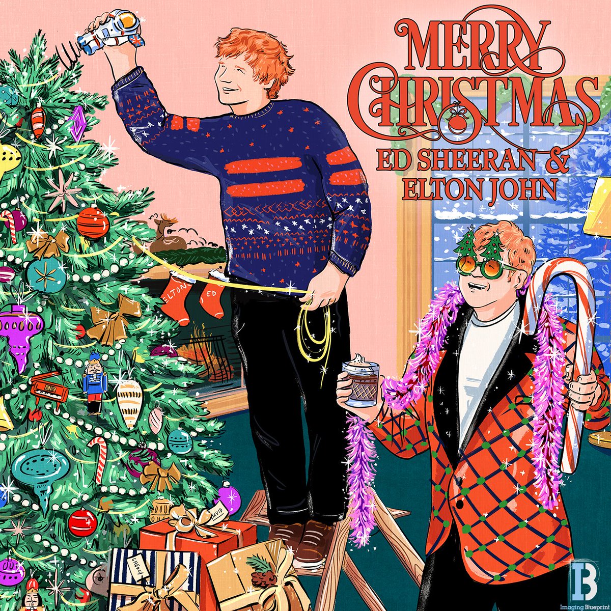 i_BluePrint's tweet photo. New Christmas Music has arrived in the form of a freshly wrapped collab from @edsheeran @eltonofficial ๐๐
we've got 'Merry Christmas' branded & ready for your playlist #AlwaysFirstForNewMusic #ImagingBlueprint #ArtistFocused https://t.co/H9SLT6C9Jp