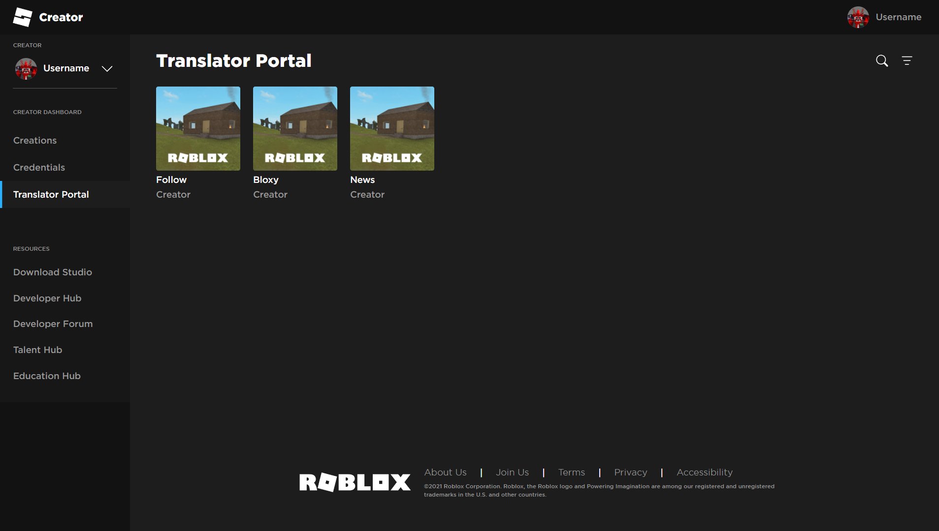 Bloxy News on X: The Translator Portal is now the newest feature to be  added to the Roblox Creator Dashboard:    / X