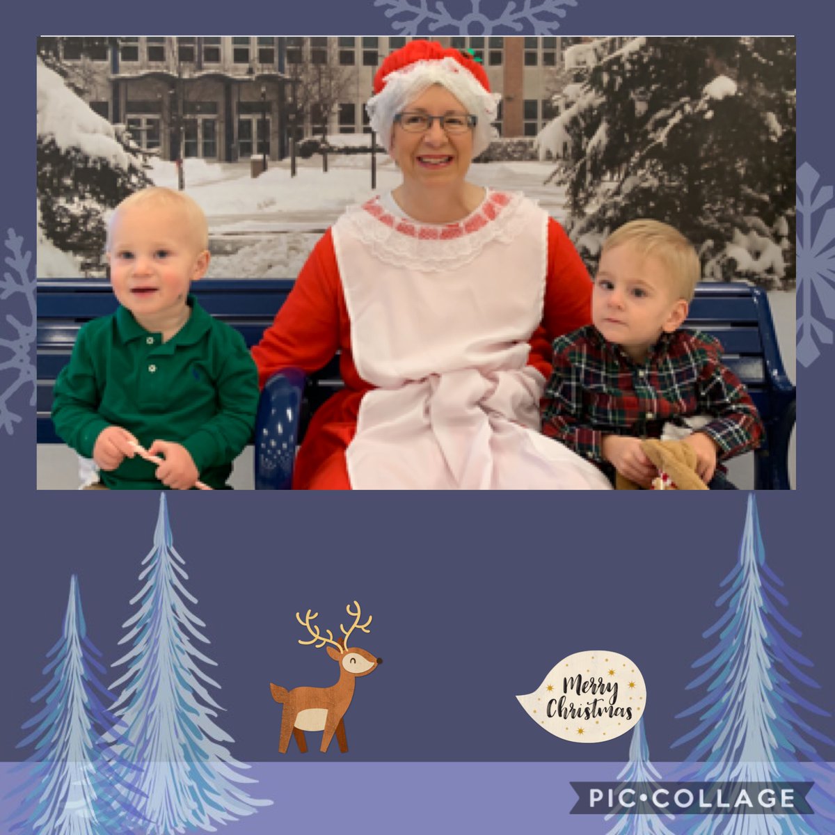 saintviatoralum's tweet photo. Join @saintviatorhs alumni and families on Sunday at 10:00 a.m. in the Alumni Memorial Chapel for a family mass. Fr. Bolser will preside, and after Mass, you can enjoy cookies, hot chocolate and a meet and greet with Santa and Mrs. Claus in Querbes Hall. #SantaSighting https://t.co/8NQUgcIda7