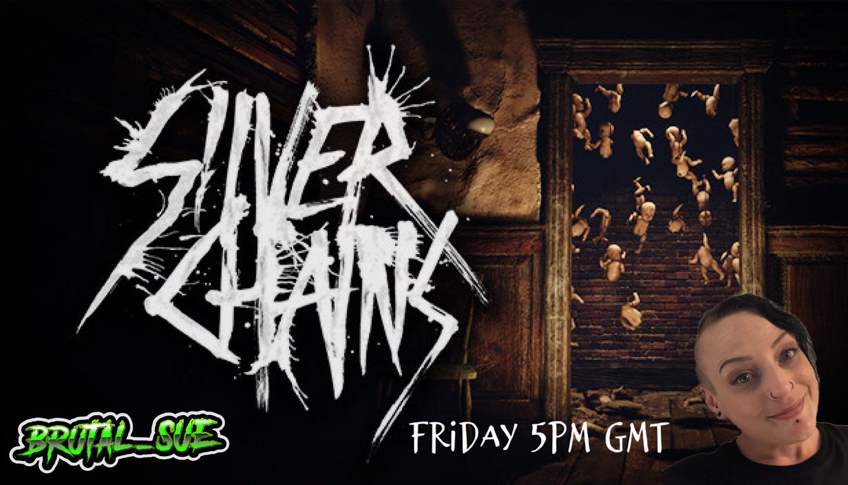 BrutalSue666's tweet photo. Ooh another new nope game! I’ve been waiting to play this for a while and I’m excited for the spooks! Join me for another scream stream! #silverchainsgame #horrorgames #horrorgame #horrorgamestream #horrorstreamer #twitchstreamer #twitchstream #twitchtvstreamer #twitchtv #twitch https://t.co/85Shq9e0A3