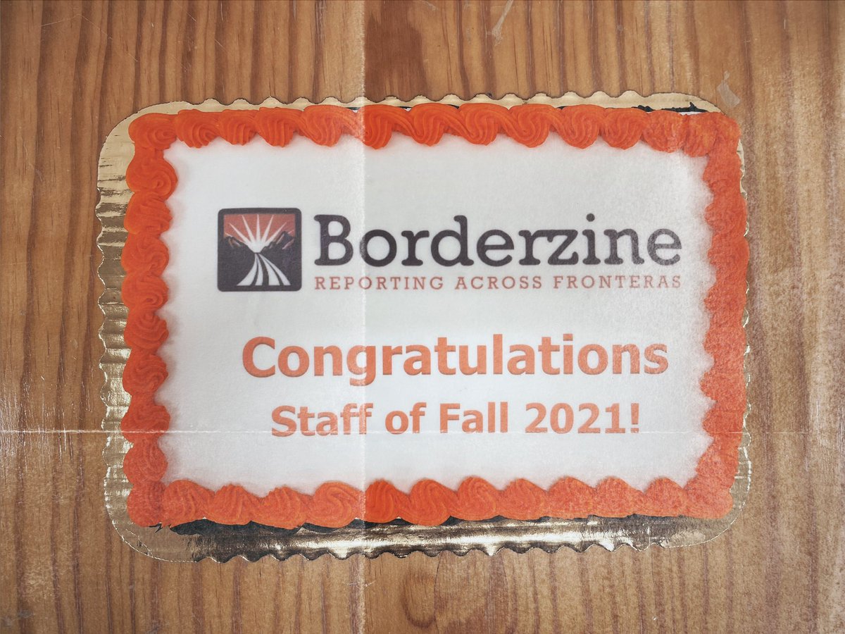 RobertKFOX14's tweet photo. I had such a great experience getting to teach journalism to some great students at @UTEP during the fall semester as part of the @borderzine learning laboratory. We tacked some tough topics. A big thank you to my fellow educators @kategannon and @AngelaKBorder. #OurBorderLife https://t.co/seiKIHU6cr