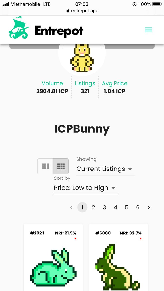 BuiLiem9's tweet photo. Do you know what is blue chip? Let me define it for you.#ICPBunny #BunnyIsland #icpcarrots look at this @ICPBunny @tapicp https://t.co/j5mBBbuFbt