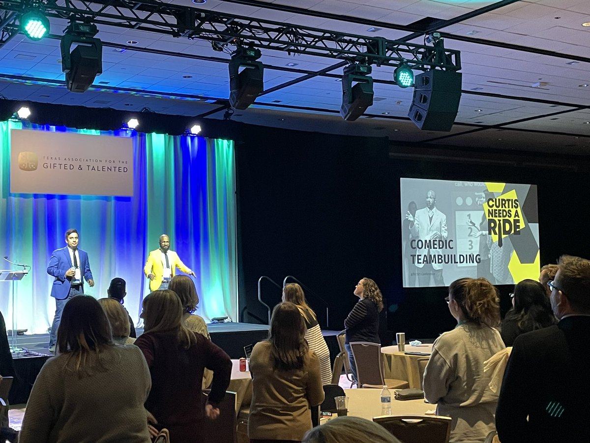 TESChallengeLab's tweet image. Great afternoon of learning at #giftED21 this afternoon! @TXGifted #TAGT #LotsOfLaughs #TeamworkMakesTheDreamWork