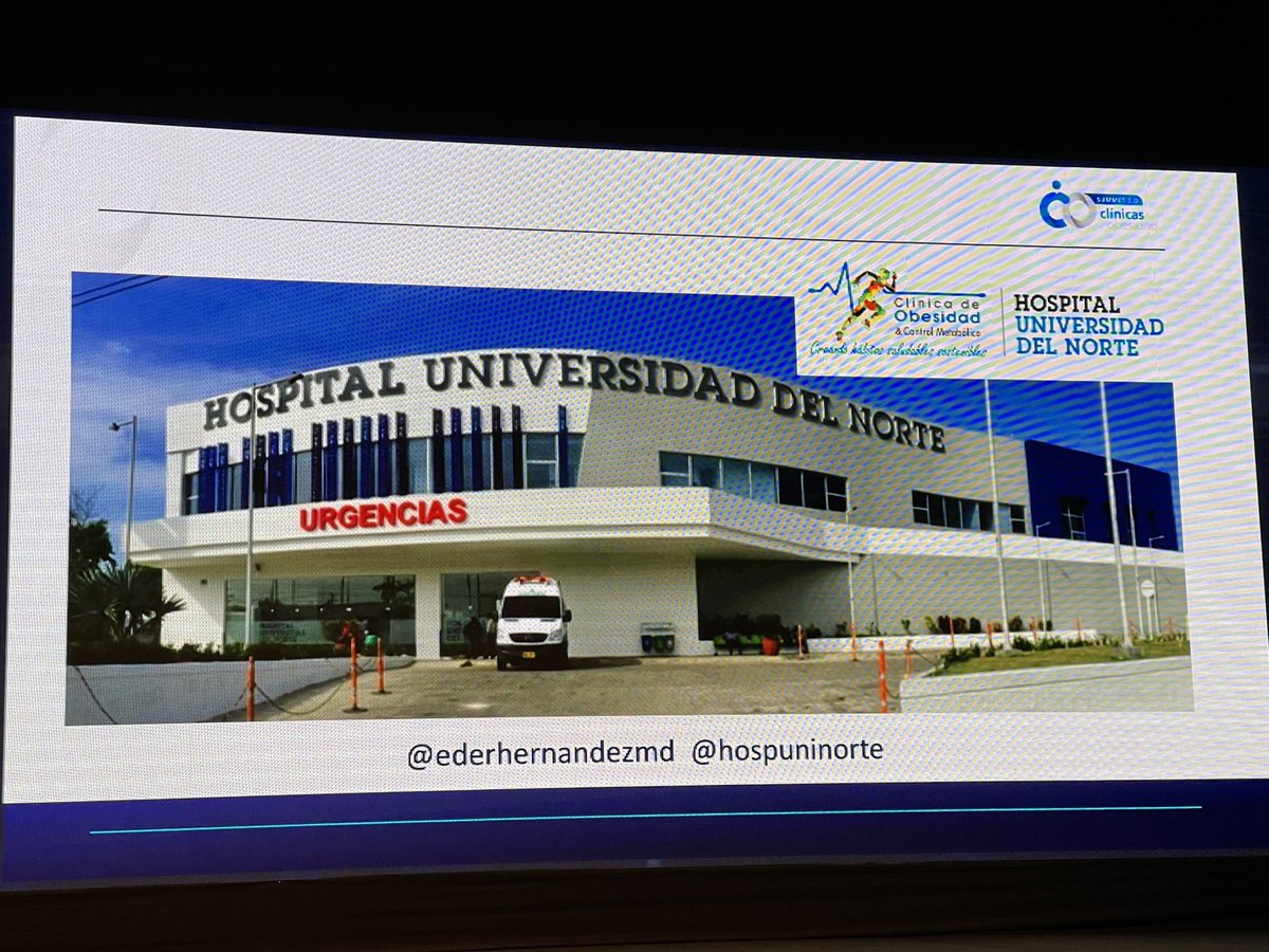 dkastresana's tweet photo. ORGULLO TOTAL de la presencia del @HospUninorte en el Summit 2.0 de Clínicas de Obesidad. Felicitaciones al Dr. @ederhernandezmd , nuestro líder de la clínica, por su presentación!!! https://t.co/dBE2vZBrAq