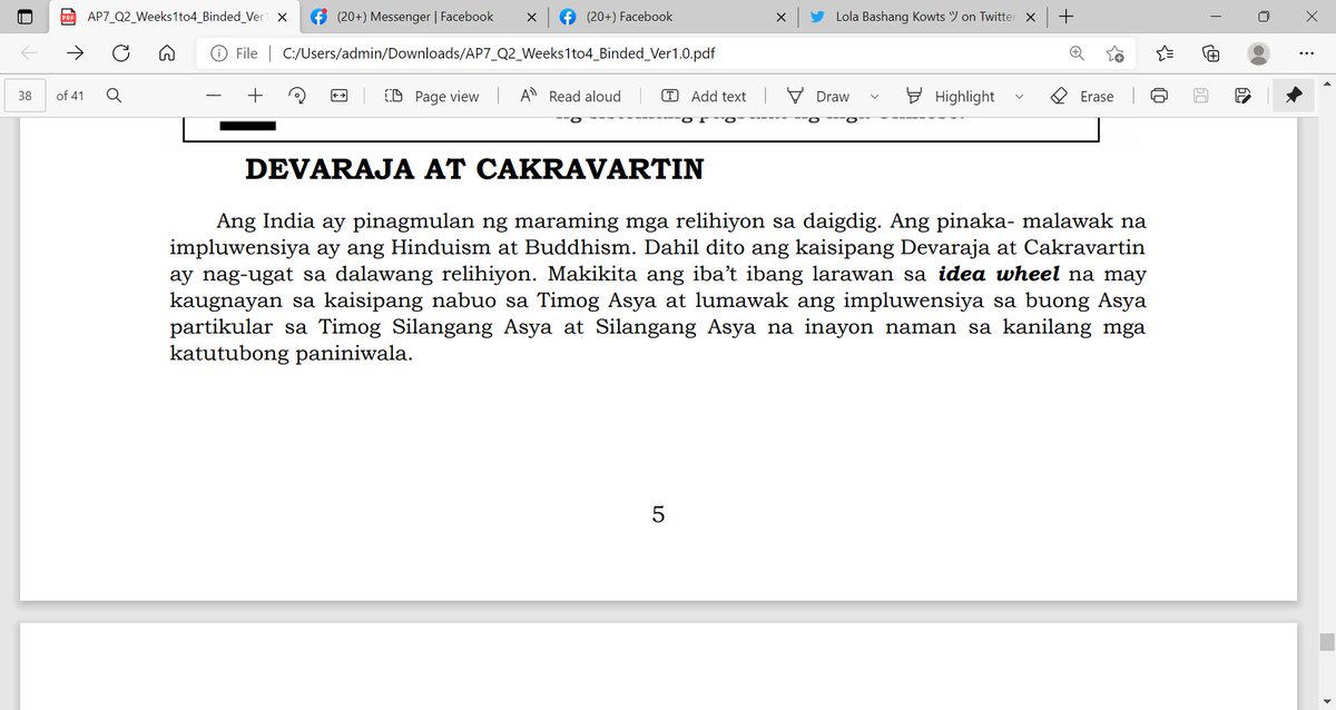 sirstarnold's tweet photo. q2-w4 kaisipang Asyano #Devaraja #Cakravartin https://t.co/hmHBH8EDKE