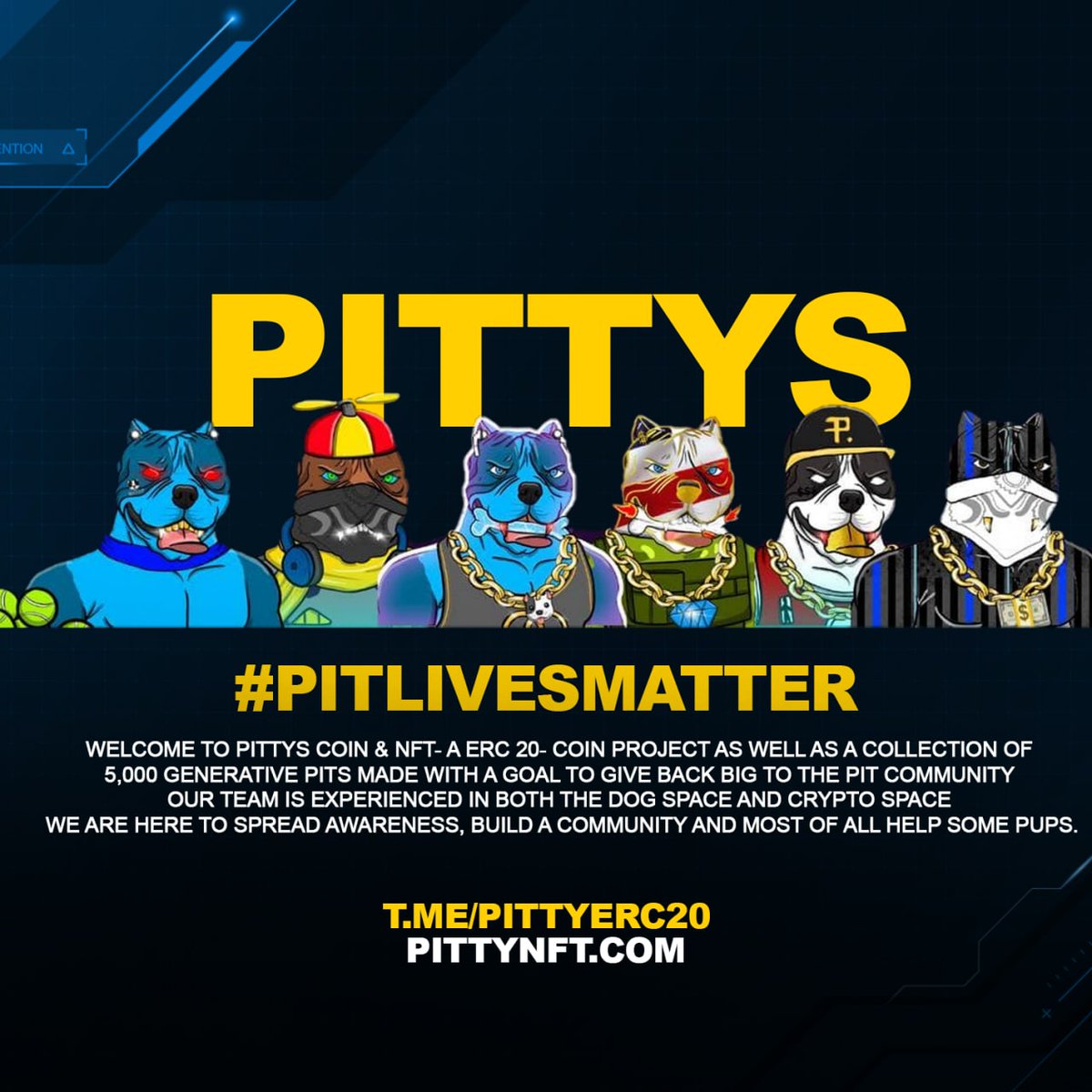 PumMeUp's tweet photo. @JeremyCrypt0 @PITTYS_1 is a solid gem that has the potential of growth. This Erc20 gem & NFTs project where taxes are used to support community they are having NFT DROP on dec 4th. #PITTYs has tons of growth potential with big plans already underway.
https://t.co/zsKkGwmq3V https://t.co/teasmGQU6v