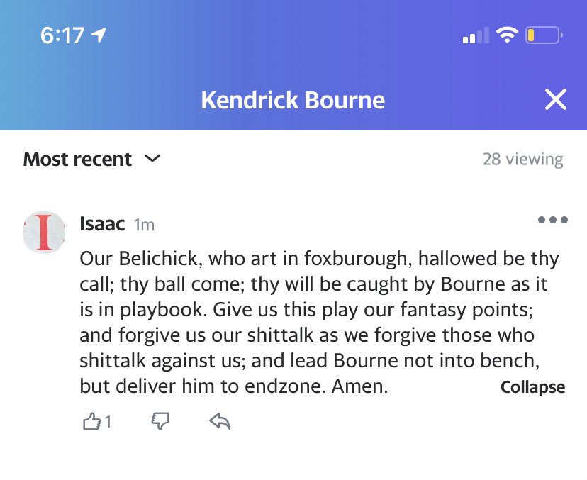 Best yahoo sports comment I’ve ever read.