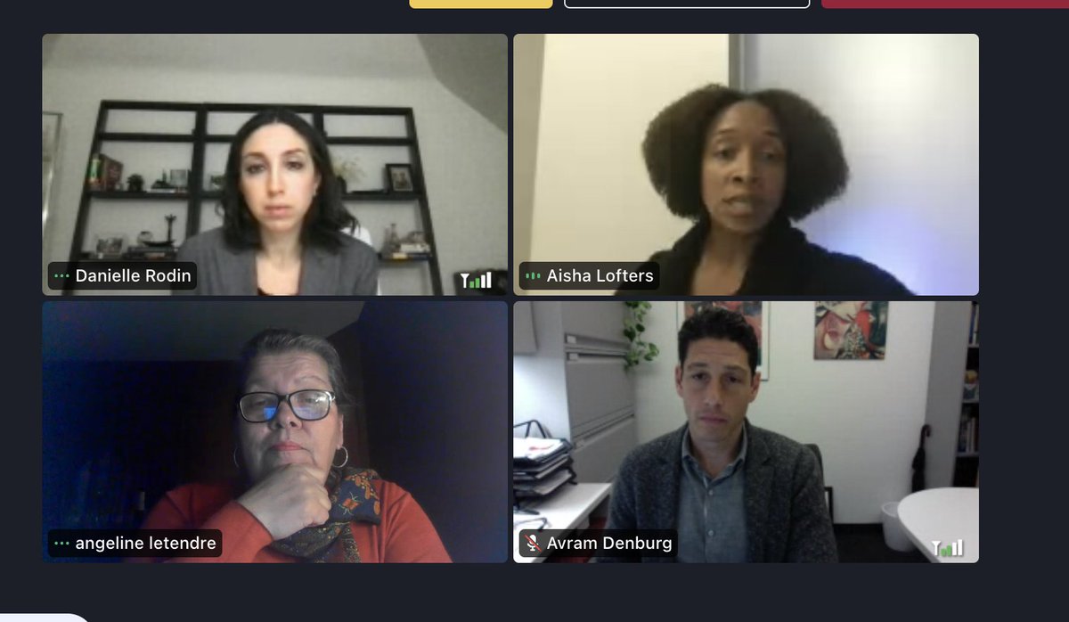 QueensGlobalOnc's tweet photo. What an amazing session! Thank you to our phenomenal colleagues Dr. Jane Philpott, Dr. Avram Denburg, Dr. Angeline Letendre, and Dr. Aisha Lofters for offering their valuable insights on Global Health Equity. #cgow2021 And @daniellerodin for the wonderful moderation https://t.co/rWZvjQHIfE