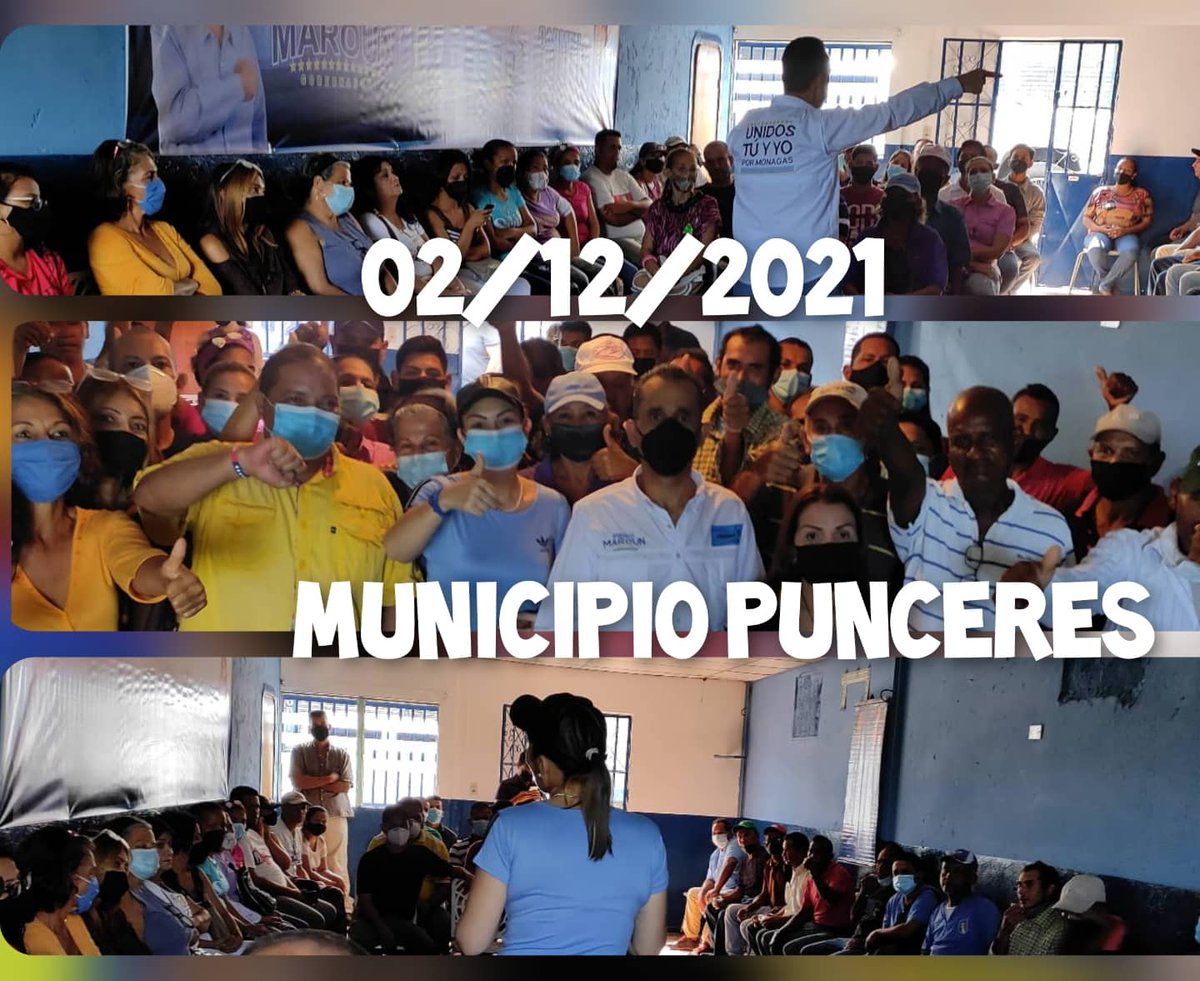 CarmenSosaMonag's tweet photo. 02/12/2021 seguimos en la calle con más fuerza hasta lograr el cambio en Monagas! https://t.co/JlDXqJ845d