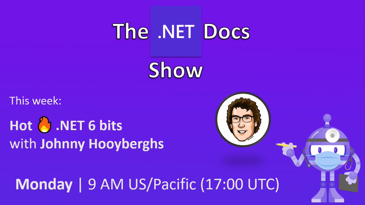 dotnet's tweet image. .NET 6 is out and you&apos;ve all embraced it with gusto.

In this week&apos;s episode of the #dotNET Docs show, @djohnnieke shows off some hot code that he uses to control a sauna! ...and then cools things down with some #Unity game code. 

📽️ msft.it/6014klIij
