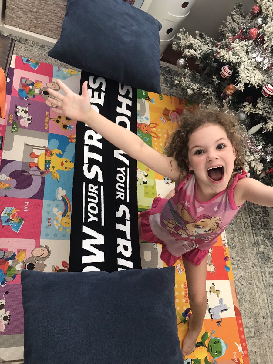 When you’re in a hot climate and you get scarves for your membership, make a hammock for your toys! #ShowYourStripes <a href="/WestsTigers/">Wests Tigers</a>