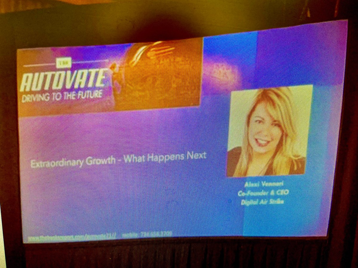 DigitalAirStrk's tweet photo. Excited to join Cliff Banks at #AutoVate the Automotive Retail Tech & Investor Conference in Austin this week. Our co-founder & CEO @alexivenneri talked about our growth, what’s next, and how we’re helping dealers with inventory challenges, staffing issues, and much more! https://t.co/wuCx8Iz8sI