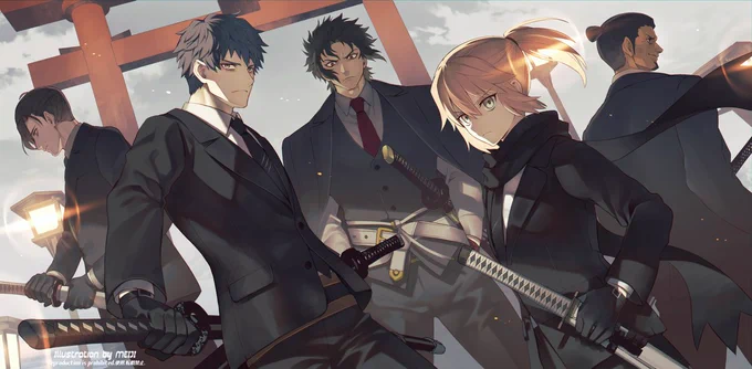 FGO×スーツ 