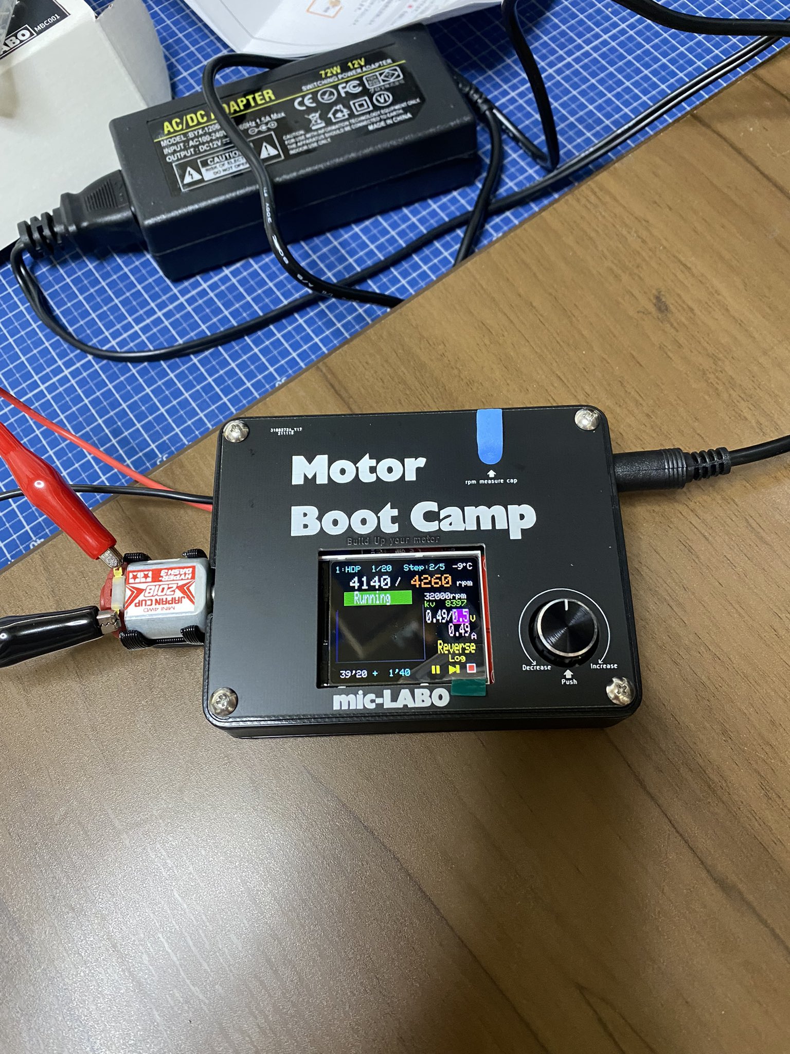 今ならほぼ即納！ モーターブートキャンプ ミニ四駆 モーター慣らし器 自動車