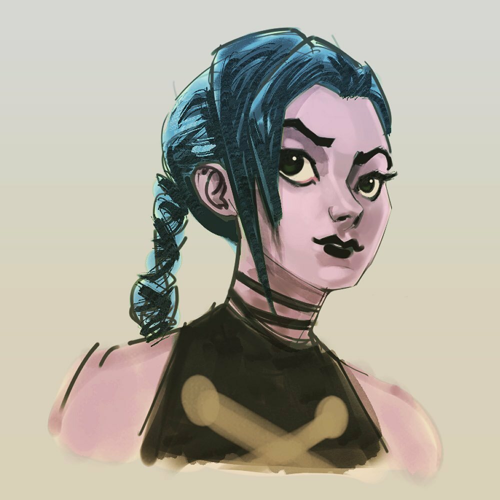 cre8ist's tweet photo. Don’t Jinx it.  #cre8ist #cre8 #arcane #legueoflegendsarcane #legueoflegends #jinx #sketch #art https://t.co/tYGVFiECCV https://t.co/5HWQt8z44k
