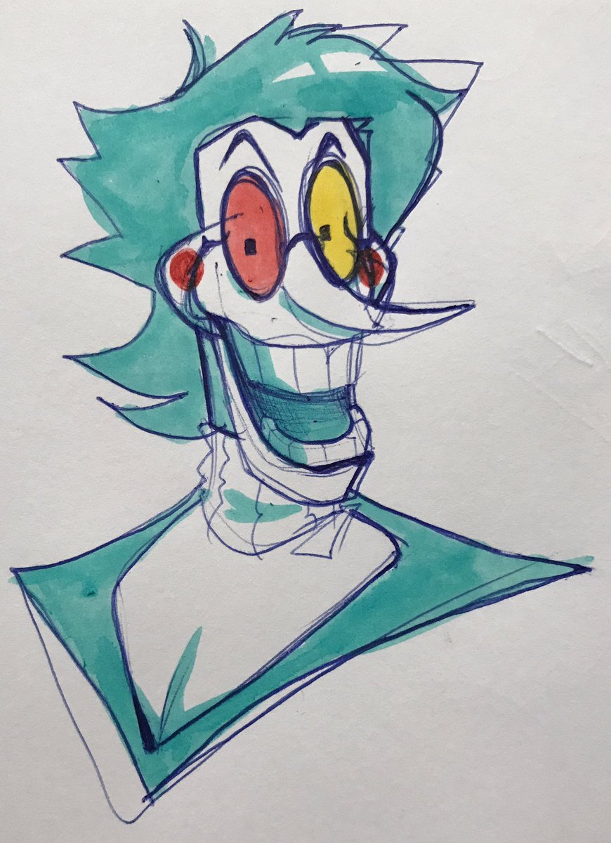 drill_teeth's tweet photo. Sketchbook Spamton… #spamtonfanart #spamton https://t.co/CUdF1IiQPi
