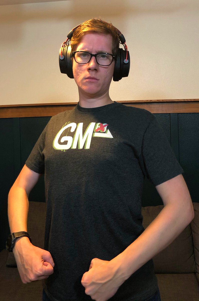 BrandonKolb's tweet photo. GIVEAWAY TIME!

Since we've reached 2500+ and 200+ on YT and Twitter, I'm giving away a 1 of 2 exclusive GoonMaster shirt. Not even my own mother has one.

TO ENTER: Follow me @BrandonKolb and Retweet this post. Winner picked in about a week. https://t.co/n4AwyvsOty